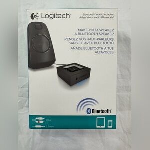 Brand New Logitech Bluetooth Wireless Audio Adapter Receiver